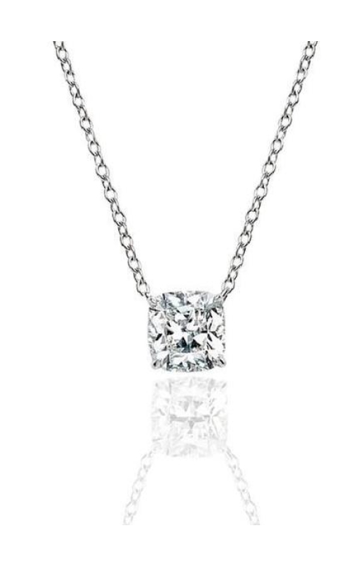 DeBeers Forevermark 3.10 Exceptional Cushion Pendant