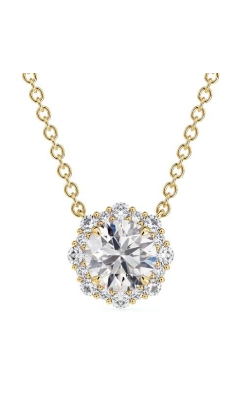 DeBeers Forevermark Halo Diamond Pendant