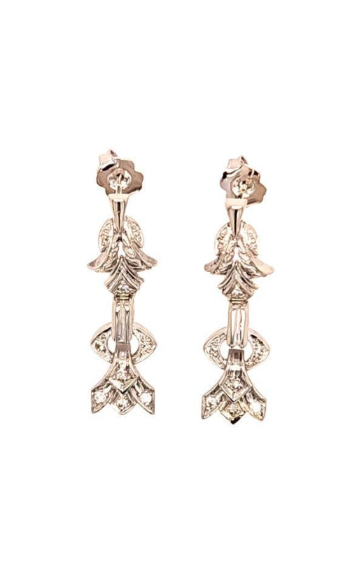 Antique Watch Link Earrings