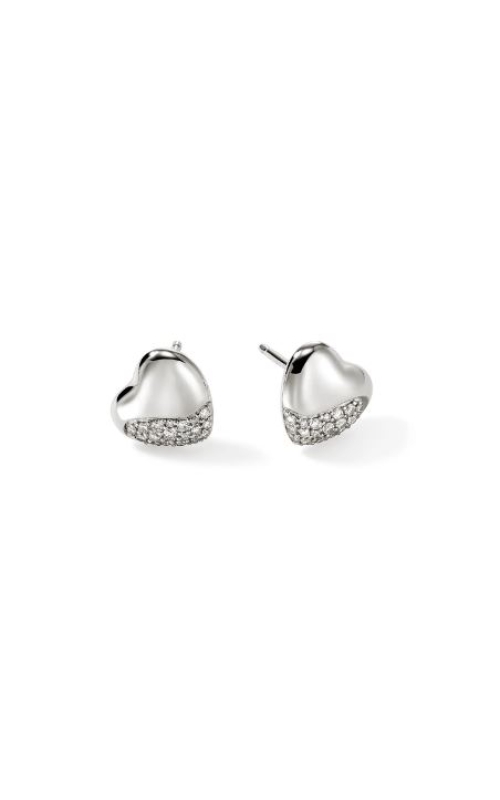 John Hardy Pebble Earrings