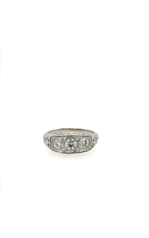 Platinum Art Deco Ring