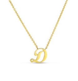 Roberto Coin Initial 'D' Necklace